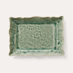 tanjur Arabesque, 13,5x19,5 cm, antique