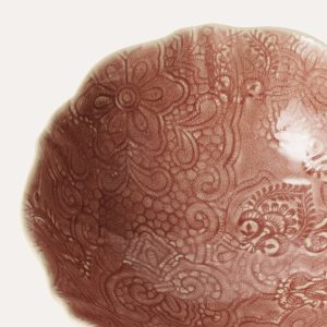 zdjela Arabesque, fi26cm, old rose - Slika 2