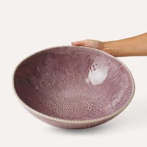 zdjela big Arabesque, 34cm, lavanda - Slika 4
