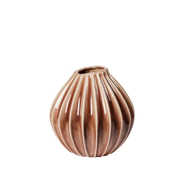 vaza Wide L, h30cm, dust rose