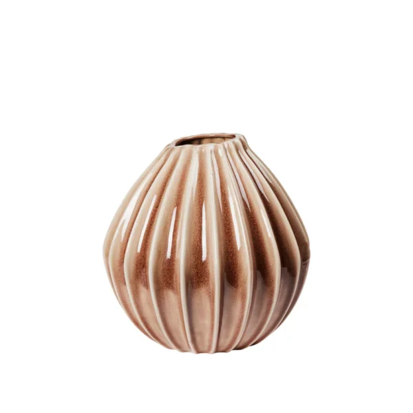 vaza Wide XL, h40cm, dust rose