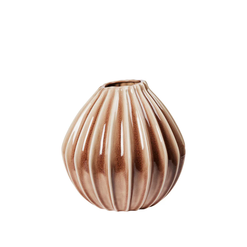 vaza Wide XL, h40cm, dust rose