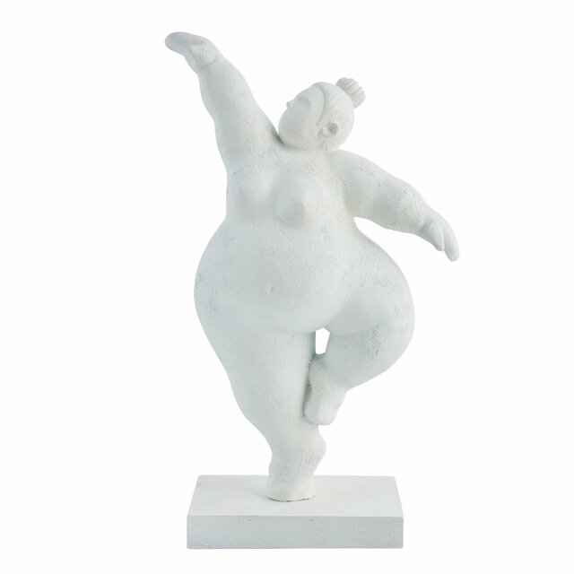 figura Bucka balerina, h28, bijela
