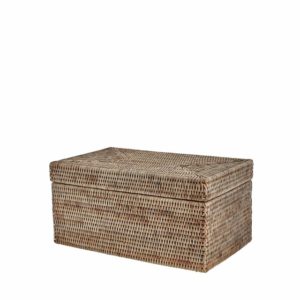 košara Norah s poklopcem, 40x20x25cm