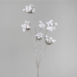 grana Bazga h115cm, bijela, snježna