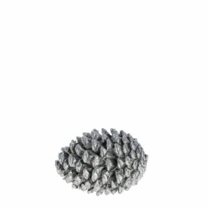 ornament češer, 12cm, srebrni