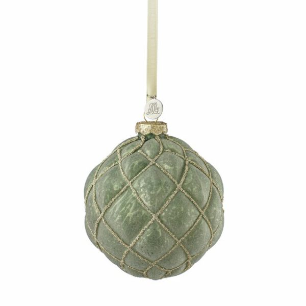 kuglica Norille 10cm, mint zelena