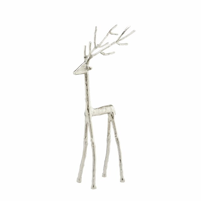 jelen Marlinne, h60cm, srebrni