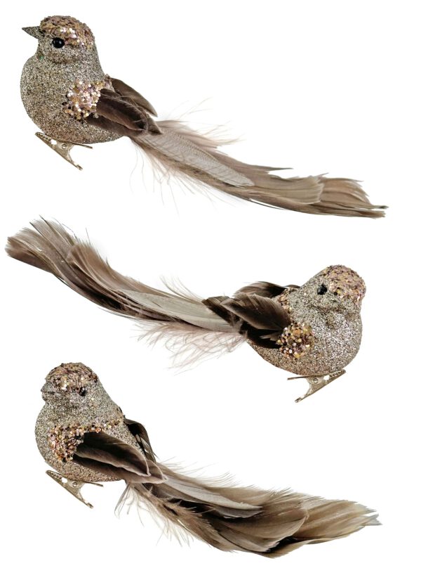 ptica Tiffany, 14cm, sreb