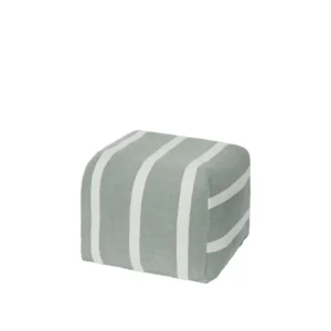 pouf Sigrid 50x50xh38cm, agava zelena