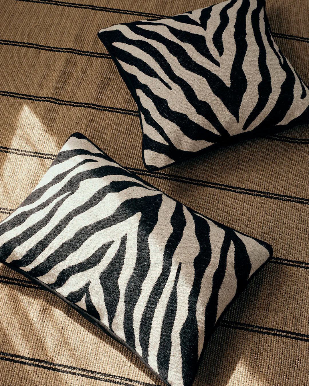 jastučnica 40x60cm Zebra, crno/bijela - Slika 2