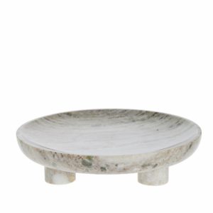 svjećnjak Esille, fi32cm, mramor, bež