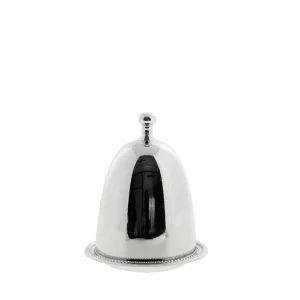 Sigrid zvono za jaje , h10cm, srebrni