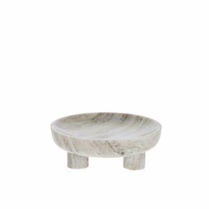 svjećnjak Esille, fi20cm, mramor, bež - Slika 2
