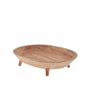 Merle pladanj na nožicama, 43x35xh10cm, drvo