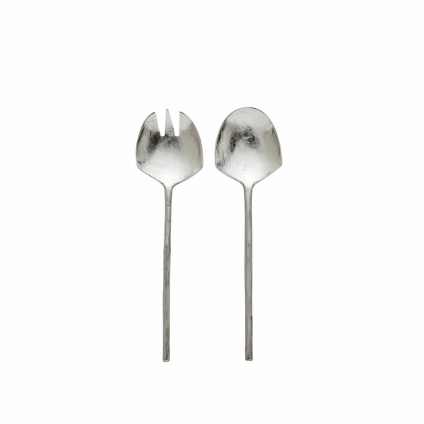 set za salatu Demilla, 20x5cm, srebrni