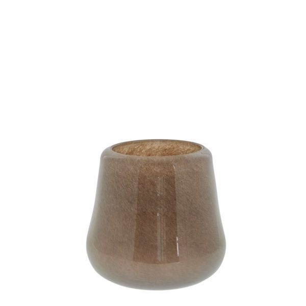 vaza Josefine, 22xh21cm, smeđa