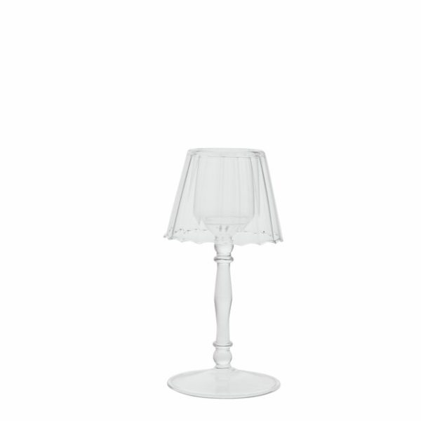 svjećnjak za lučicu Asteria, 9,5xh18cm, transparentni
