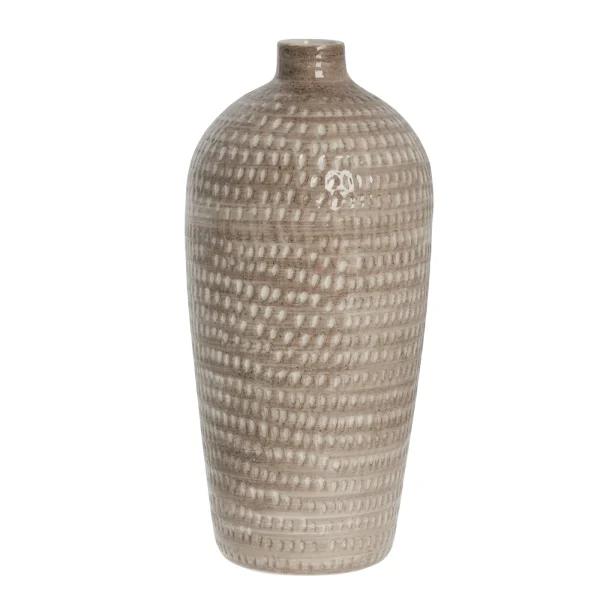 vaza Cassandra 35cm, smeđe roza