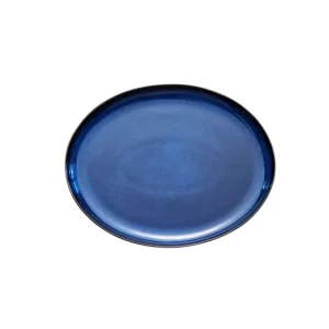 Amera tanjur ovalni 34x27cm, plava