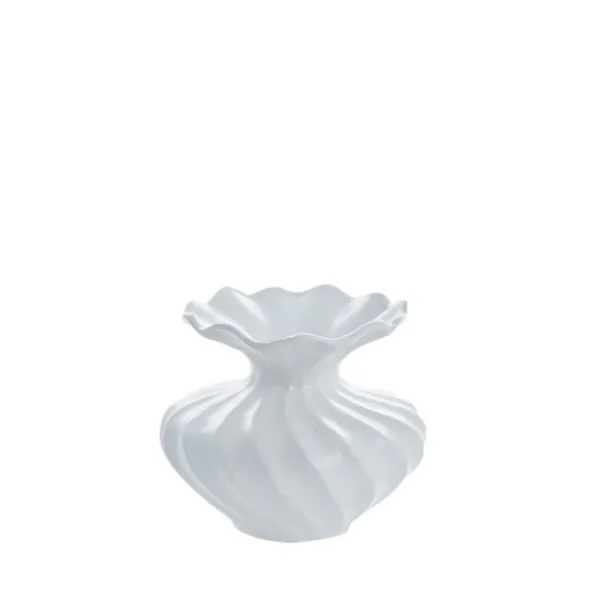 vaza Susille, h14cm, bijela