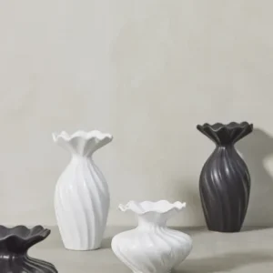 vaza Susille, h14cm, bijela - Slika 2
