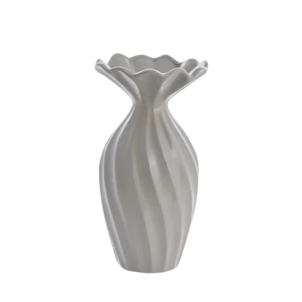 vaza Susille, fi13,5xh25cm, bež