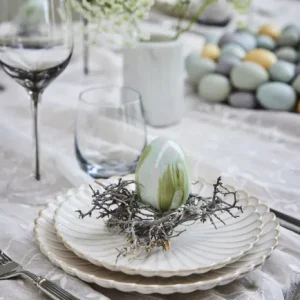 Camille tanjur fi20cm, porculan, off white - Slika 2