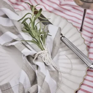 Camille tanjur fi27cm, porculan, off white - Slika 2