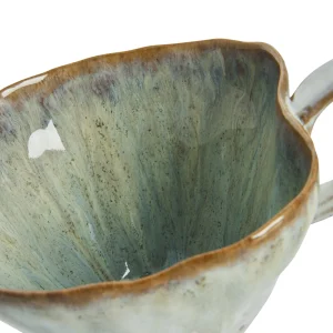 šalica Milla 14x11cm x h9cm, keramika, zeleno/plava - Slika 3