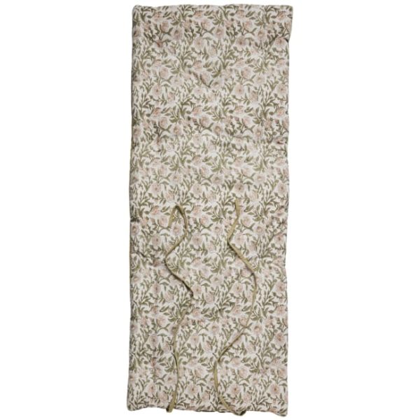 madrac za sjedenje Ivy 70x180cm, cvjetno/zeleni