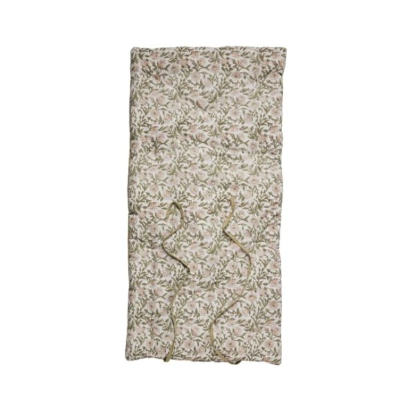 madrac za sjedenje Ivy 60x120cm, cvjetno/zeleni