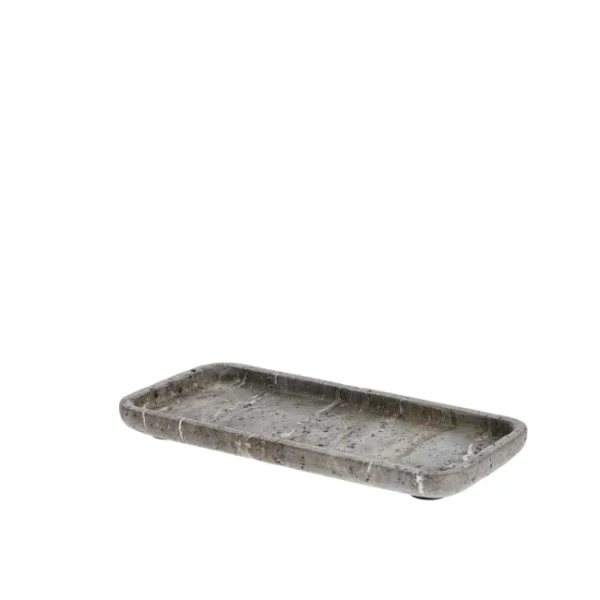 pladanj Elina 35x15cm, mramor, smeđi