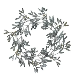 vijenac Mistlia, fi64cm, metalni, antik sivi