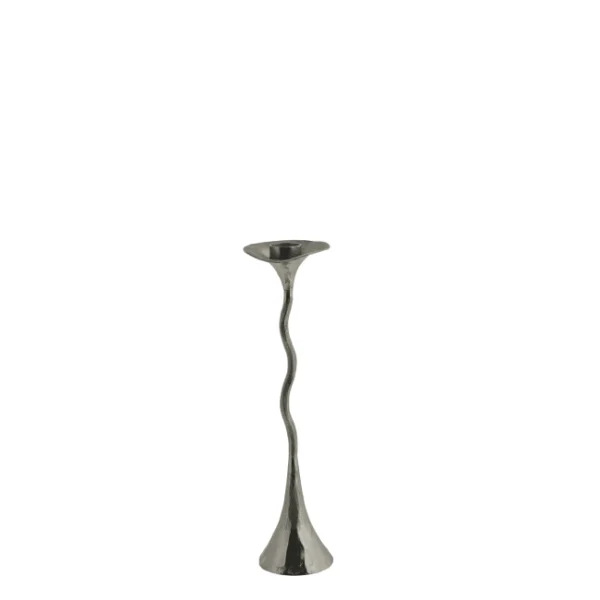 svjećnjak Cala, h27cm, srebrni