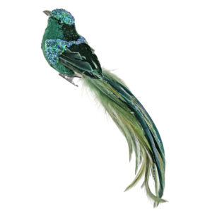 ptičica za bor, 22cm, zelena