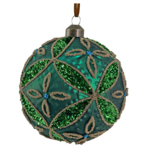 kugl Lilly, 10cm, zelena