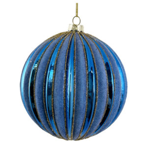 kugl Pruge, 10cm, plava